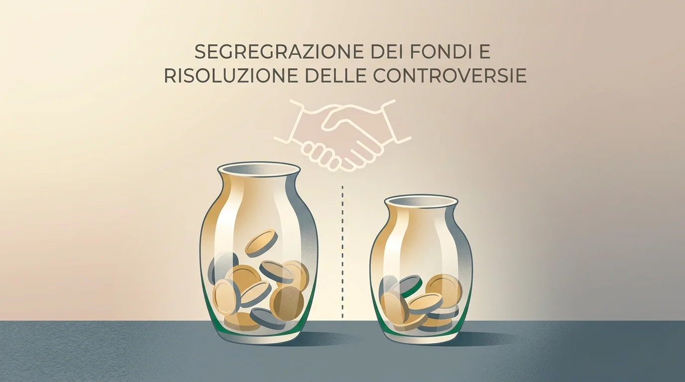 Concetto di risoluzione alternativa delle controversie e segregazione dei fondi nei mercati di gioco a distanza