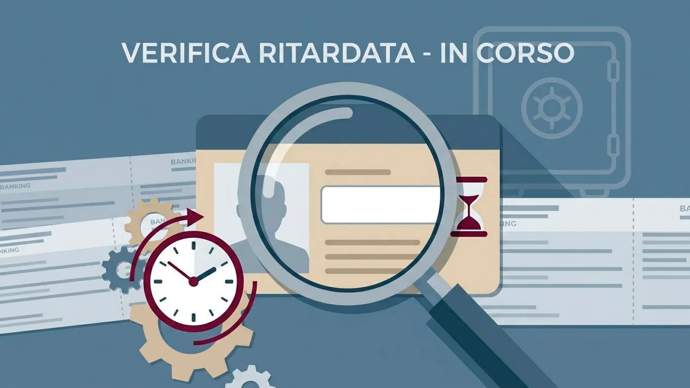 Concetto della verifica differita dell'identità e della fonte dei fondi presso operatori esteri