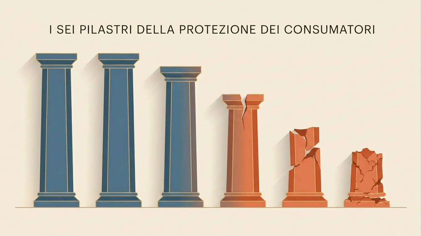 Confronto visivo fra i pilastri di tutela del giocatore previsti dal concessionario ADM e l ambiente non AAMS.